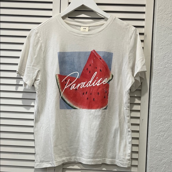 H&M White T-Shirt - Picture 1 of 5